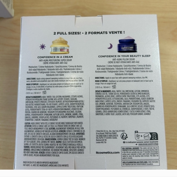 NIB It Cosmetics Confidence in Your Beauty Sleep Night Cream & day cream duo - Picture 3 of 6